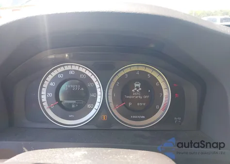 2012 Volvo S60 T5 z USA, uszkodzony, nr VIN YV1622FS2C2118191